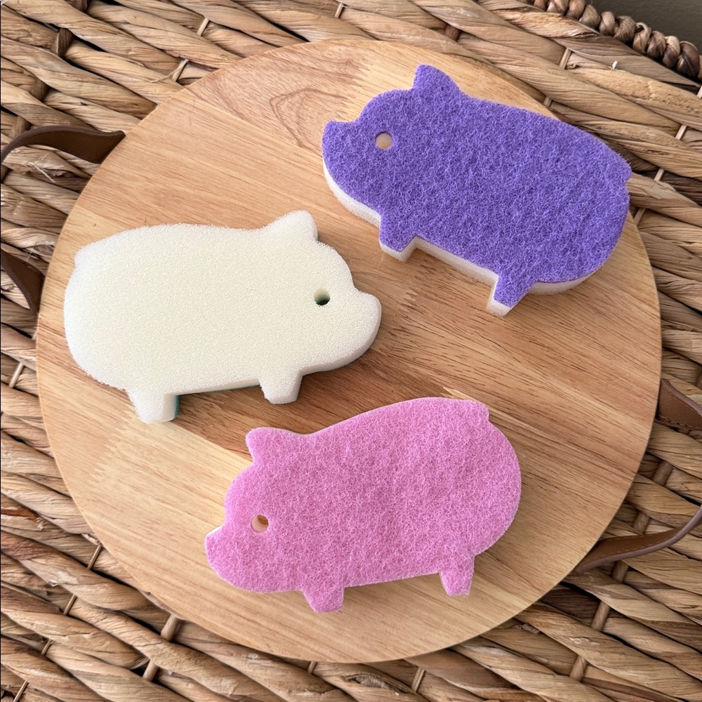 Pig-Shaped Sponges - Picture 3 of 9